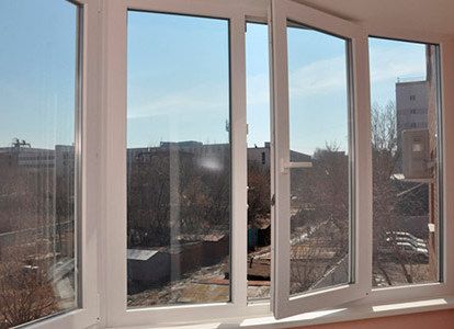 Распашная пластиковая система